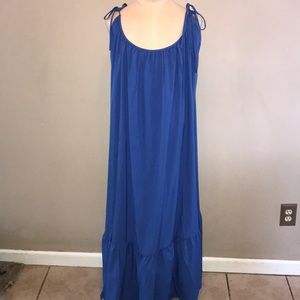 Gorgeous royal blue maxi NWOT